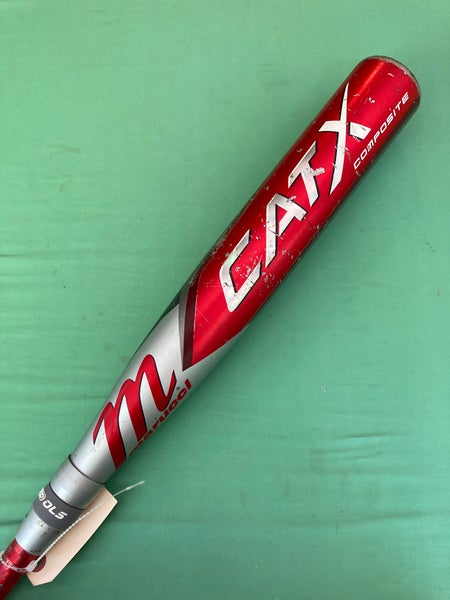 2023 Marucci CAT X Composite Bat BBCOR Certified (-3) Composite 30 oz 33" (Used)