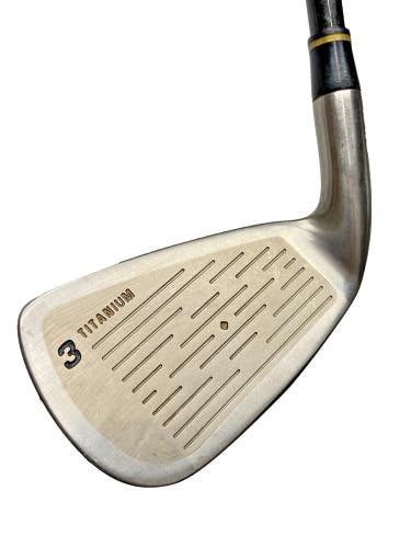 Top Flite Tour Ti 3 Iron RH Men's 80g Regular Flex Graphite 38.5" Original Grip