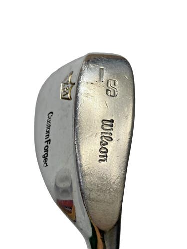 Wilson X31 Custom Forged Sand Iron 56* RH Men's Stiff Flex Steel 35" Nice Grip