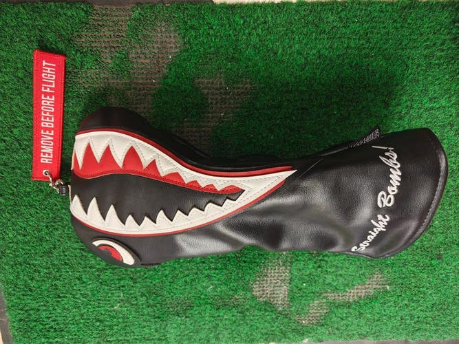Straight Bombs Flyer Tiger Warshark Driver Headcover