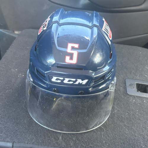 Small CCM Super Tacks X Helmet Pro Stock (Used)