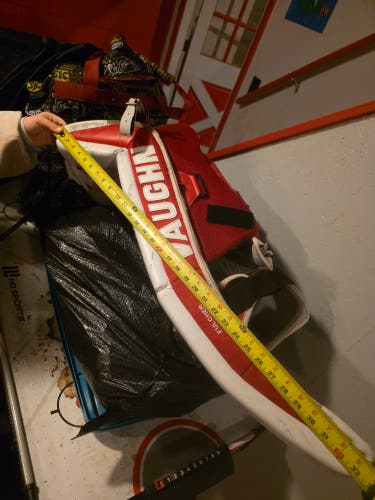 34" Vaughn Goalie Leg Pads (Used)