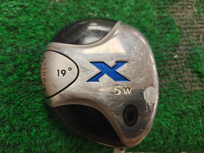 Callaway X Series Fairway 5 Wood 19 Degree Regular Flex Fujikura Graphite