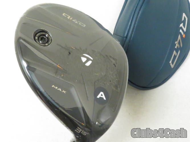 TaylorMade Qi4D Max Fairway 15 3 Wood REAX 55-A SENIOR +Cover ... NEW