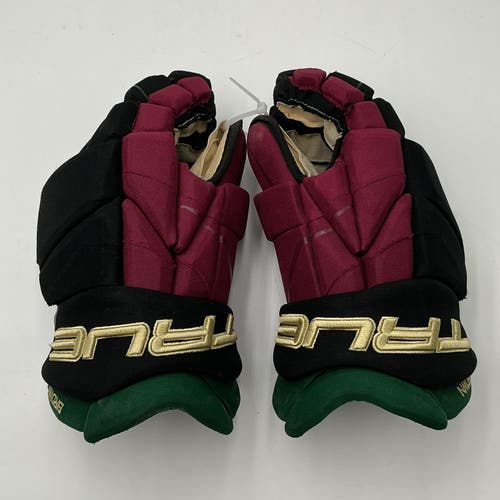 Lightly Used True Arizona Brown Catalyst 9X Gloves 15" Pro Stock
