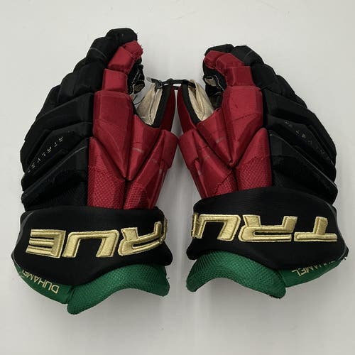 Used Arizona Coyotes Duhamel True 14" Pro Stock Catalyst 9X Gloves