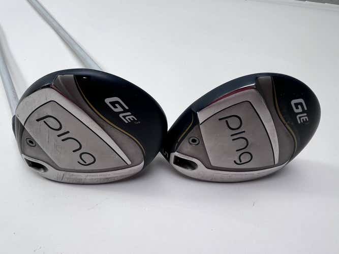 Ping G LE 3 3 & 5 Fairway Wood Set 18* | 21* ULT 250 Ladies Graphite Womens RH