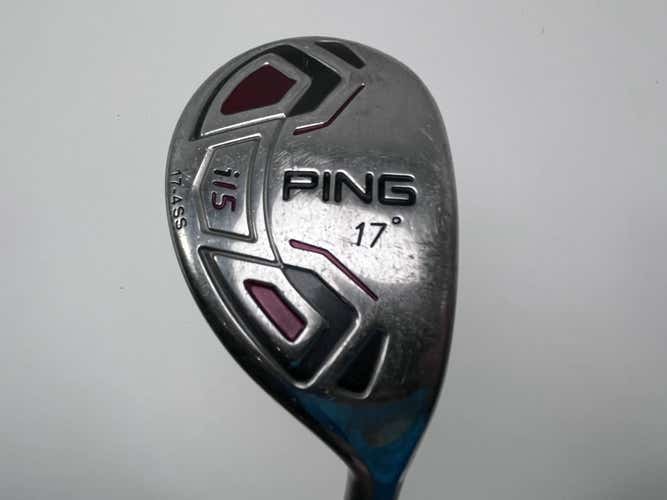 Ping i15 2 Hybrid 17* UST Mamiya ProForce AxivCore 85g Stiff Graphite Mens RH