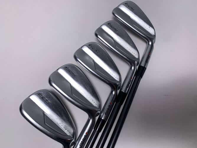 Ping i525 Iron Set 6-PW Red Dot 1* Flat TFC 80i Lite Senior RH -1/2''