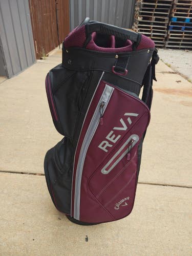 Callaway Reva 14 Divider Golf Cart Bag w Raincover New with Tags
