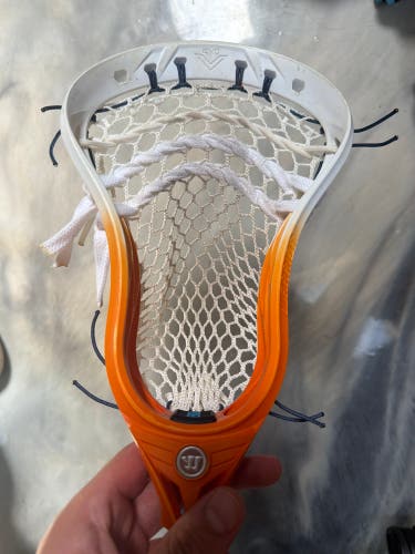 Warrior Evo dyed orange and white fade