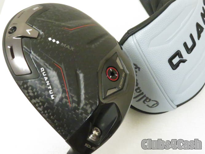 Callaway Quantum Triple Diamond Driver Max 10.5 Ventus Black 6 Stiff +HC  MINT