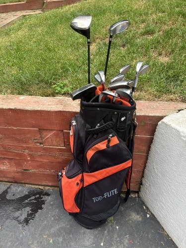 Mens Complete Golf Club Set and Bag, Right Handed