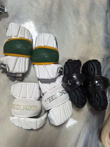 3 pack Large Adult Maverik Max Arm Pads (Used)