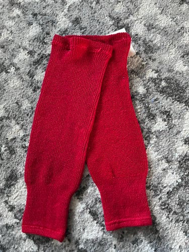 Red Youth Large Knit Socks (Used)