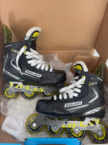 Bauer Vapor X3.5 Inline Skates Regular Width Size 3.5 (Used)