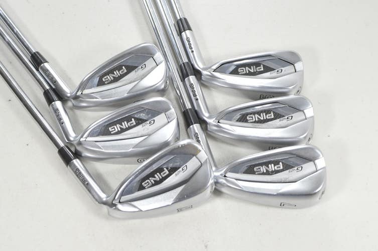 Ping G425 5-W Iron Set Regular Flex -1" Black Dot Right AWT 2.0 Steel #225530