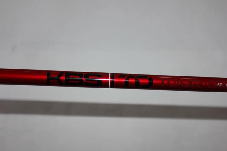 KBS TD TOUR DRIVEN 60 CAT3 DRIVER SHAFT - STIFF - TAYLORMADE