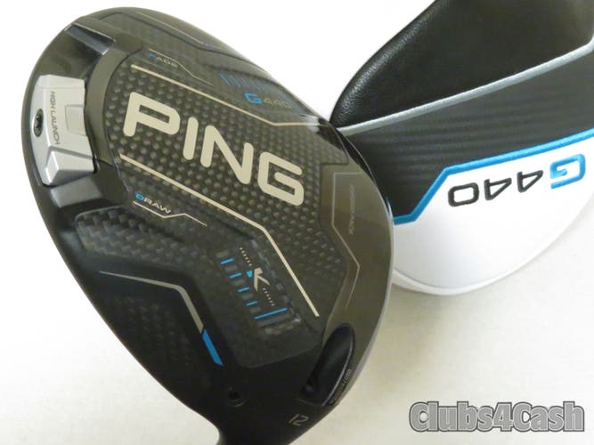 PING G440 K HL Driver 12 Alta Distanza 40g Red SENIOR Flex +Cover ... MINT