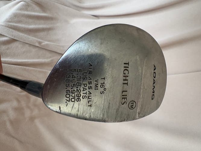 Adams Tight Lies Air Assault RH Fairway Wood Regular Flex 4 Wood Graphite Shaft (Used)