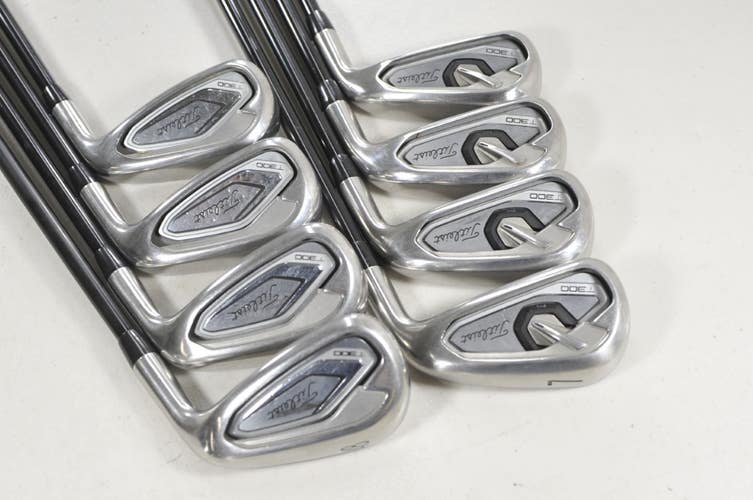 Titleist T300 2019 4-PW,48* Iron Set Senior Flex Tensei Red AV Graphite #225235