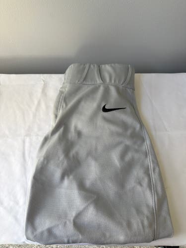 Gray Unisex XL Youth Nike Knicker (High) Baseball Pants (Used)