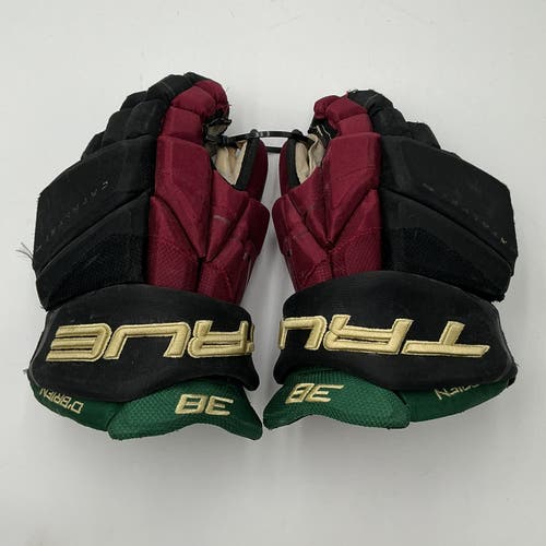 Used Arizona Coyotes O’Brien True 14" Pro Stock Catalyst 9X Gloves