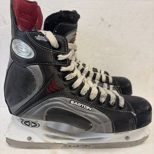 Black/Gray Easton Synergy 900 Hockey Skates Regular Width 10 (Used)