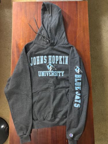 Johns Hopkins University Gray Men's Medium Champion Sweatshirt (Used)