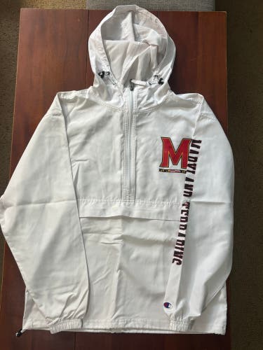 University of Maryland White Men's Small Champion Jacket (Used)