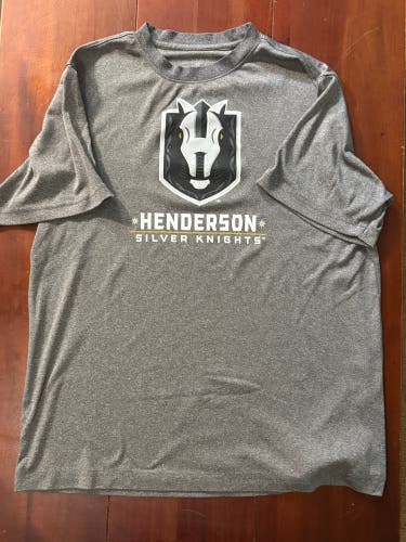 Henderson Silver Knights Gray Medium Men's Nike Dri-Fit Shirt (Used)