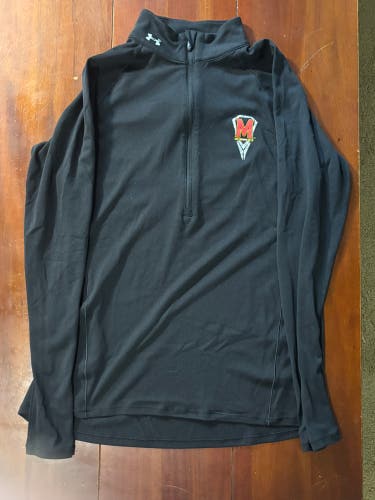 University of Maryland Black Women's Medium Under Armour Sweatshirt (Used)