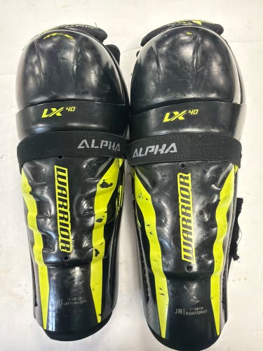 Junior Warrior Alpha LX 40 11" Shin Pads (Used)