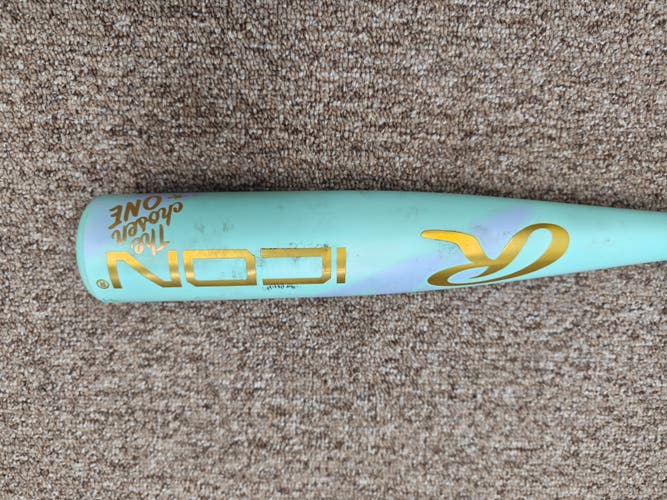 2026 Rawlings Icon Composite USABat Certified Bat (-10) 18 oz 28" (Used)