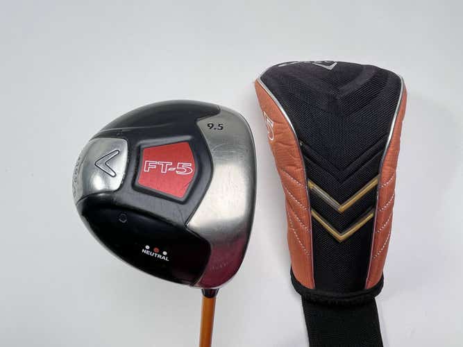 Callaway FT-5 Driver 9.5* UST ProForce V2 67g Stiff RH HC Oversize Grip