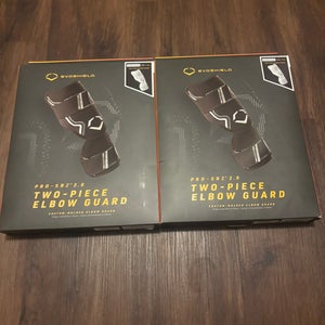 BUNDLE White Senior EvoShield Elbow Guard Elbow Protection (New)