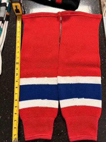 21’ Canadiens Knit Socks (Used)