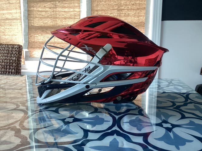 Cascade XRS Helmet like new Chrome Red
