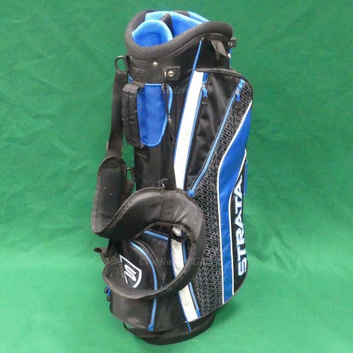 Callaway Strata Blue/Black/White 7-Way Golf Stand Bag (No Raincover)