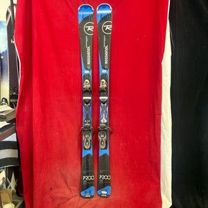 Skis: Rossignol Pursuit 200 Carbon carving skis, 149cm.  
Bindings: Look
Binding Range: 261-381mm