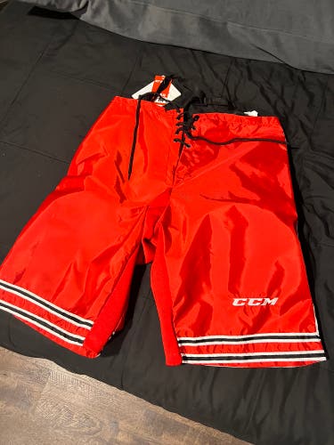 Red Medium CCM PP10 Pant Shell Pro Stock (New)