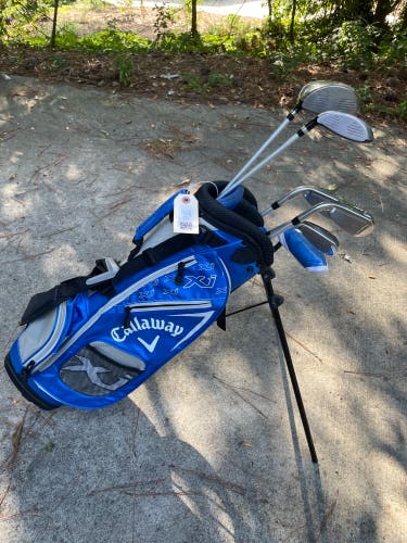 Callaway XJ Clubs RH Junior Golf Set | 6 Clubs + Bag | Ages 7-11