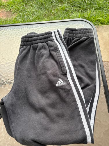 XL Girls Adidas Sweat Pants (Used) Black
