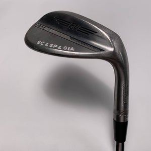 Titleist Vokey SM10 Raw Wedge 56* 8 Bounce M-Grind KBS 125g Stiff Steel Mens RH