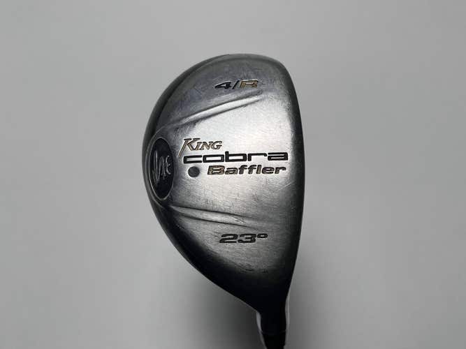 Cobra Baffler 2005 4 Hybrid 23* Aldila NV HL 65g Stiff Graphite Mens RH