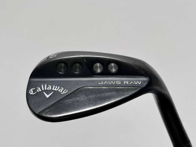Callaway Jaws Raw Black Plasma Wedge 60* 12 Bounce X-Grind Spinner 115g Steel RH