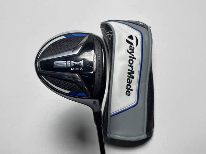 TaylorMade SIM MAX 3 Fairway Wood 15* Fujikura Ventus Blue 5A Senior RH HC