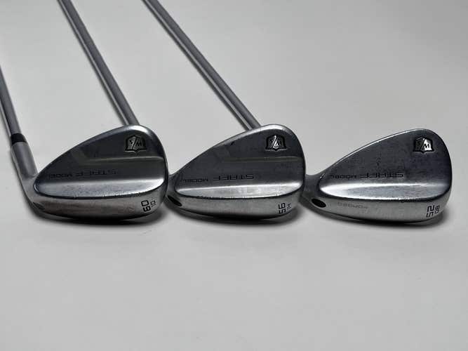 Wilson Staff Model Wedge Set 52* 8 56* 14 60* 10 TT DG S300 120g Stiff Steel RH