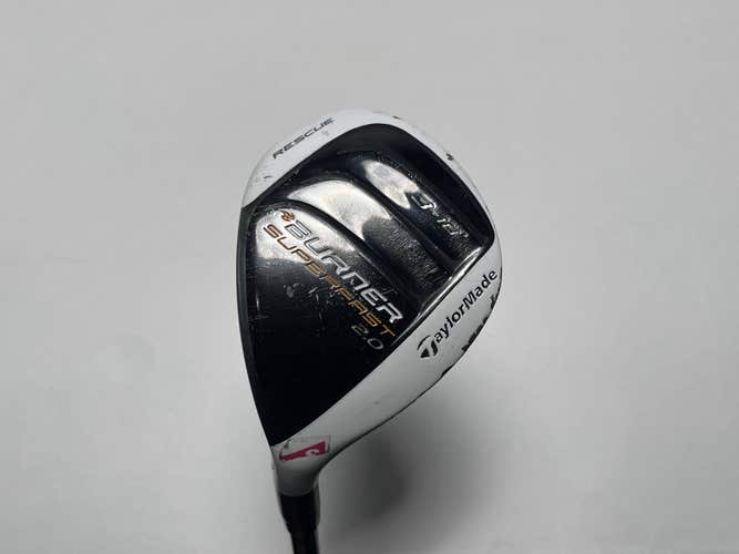 TaylorMade Burner Superfast 2.0 3 Hybrid 18* REAX 60g Stiff Graphite Mens LH