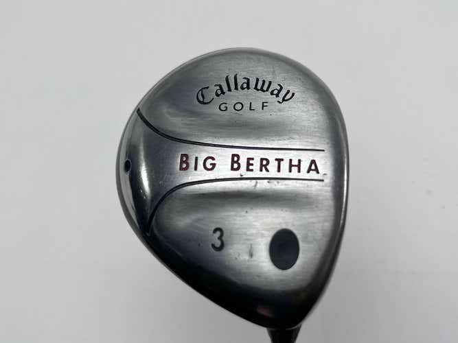 Callaway Big Bertha 2004 3 Fairway Wood 15* Aldila NV Green 75g Extra Stiff RH